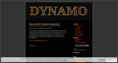 Desktop Screenshot of dynamobier.wordpress.com