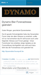 Mobile Screenshot of dynamobier.wordpress.com