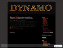 Tablet Screenshot of dynamobier.wordpress.com