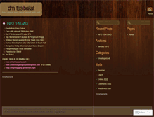 Tablet Screenshot of dmitesbakat.wordpress.com