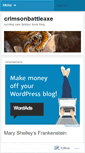 Mobile Screenshot of crimsonbattleaxe.wordpress.com