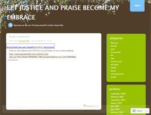 Tablet Screenshot of joyunspeakable.wordpress.com
