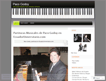 Tablet Screenshot of pacogodoy.wordpress.com