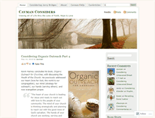 Tablet Screenshot of cavman.wordpress.com