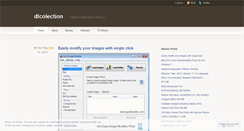 Desktop Screenshot of dlcollection.wordpress.com