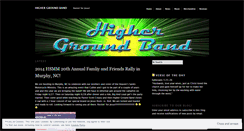 Desktop Screenshot of highergroundband.wordpress.com