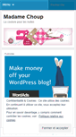 Mobile Screenshot of madamechoup.wordpress.com