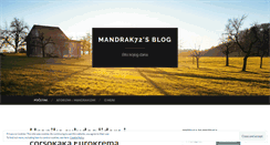 Desktop Screenshot of mandrak72.wordpress.com
