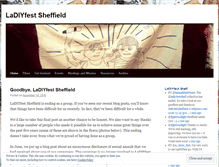 Tablet Screenshot of ladiyfestsheffield.wordpress.com