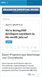 Mobile Screenshot of beamerexpert.wordpress.com