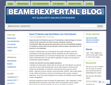 Tablet Screenshot of beamerexpert.wordpress.com