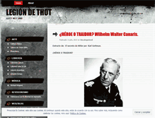 Tablet Screenshot of legiondethot.wordpress.com