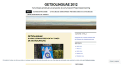 Desktop Screenshot of getxolinguae2012.wordpress.com