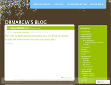 Tablet Screenshot of drmarcia.wordpress.com