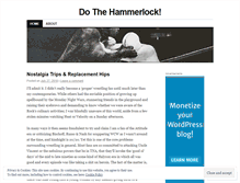 Tablet Screenshot of dothehammerlock.wordpress.com