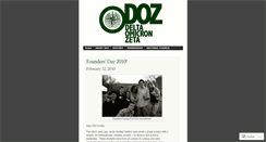 Desktop Screenshot of deltaomicronzeta.wordpress.com