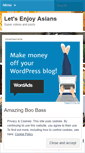 Mobile Screenshot of letsenjoyasian.wordpress.com