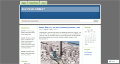 Desktop Screenshot of bhpdevelopment.wordpress.com