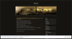 Desktop Screenshot of plantlove.wordpress.com