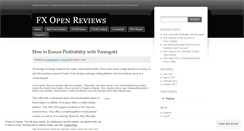 Desktop Screenshot of fxopenreviews.wordpress.com