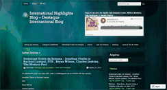 Desktop Screenshot of destaqueinternacional.wordpress.com