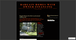 Desktop Screenshot of bargainhomesga.wordpress.com