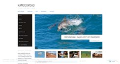 Desktop Screenshot of kangouroad.wordpress.com