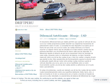 Tablet Screenshot of driftperu.wordpress.com