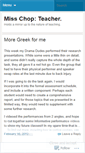 Mobile Screenshot of misschop.wordpress.com
