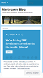 Mobile Screenshot of martircan.wordpress.com