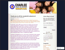 Tablet Screenshot of charleeprogram.wordpress.com