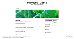 Desktop Screenshot of parkwaypsgrade6.wordpress.com