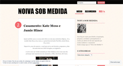 Desktop Screenshot of noivasobmedida.wordpress.com