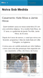 Mobile Screenshot of noivasobmedida.wordpress.com