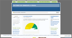 Desktop Screenshot of historiadevenezuelavisual.wordpress.com