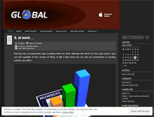 Tablet Screenshot of globalaar.wordpress.com