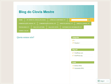 Tablet Screenshot of clovismestre.wordpress.com