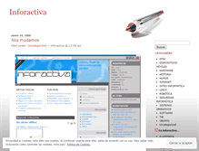 Tablet Screenshot of inforactiva.wordpress.com