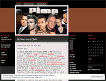 Tablet Screenshot of mrpimpidea.wordpress.com