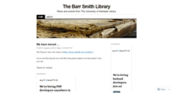 Desktop Screenshot of barrsmithlibrary.wordpress.com