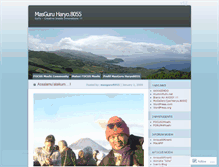 Tablet Screenshot of masguru8055.wordpress.com