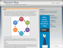 Tablet Screenshot of bijayani.wordpress.com