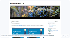 Desktop Screenshot of mariozorrilla.wordpress.com