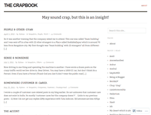 Tablet Screenshot of crapbook.wordpress.com
