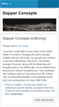 Mobile Screenshot of dapperconcepts.wordpress.com