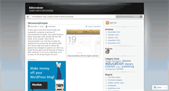 Desktop Screenshot of bitterateur.wordpress.com