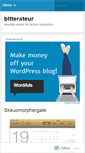 Mobile Screenshot of bitterateur.wordpress.com