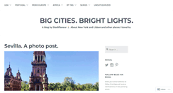 Desktop Screenshot of bigcitiesbrightlights.wordpress.com