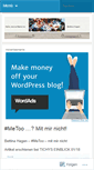 Mobile Screenshot of bettinahagen.wordpress.com
