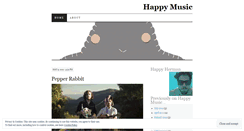 Desktop Screenshot of happymusicblog.wordpress.com